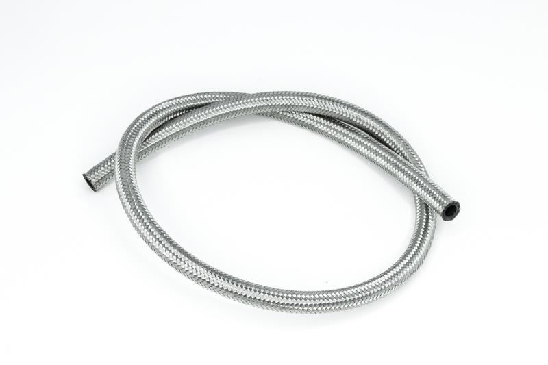 DeatschWerks 6AN SS Double Braided CPE Hose - 3 Feet - 6-02-0812-3