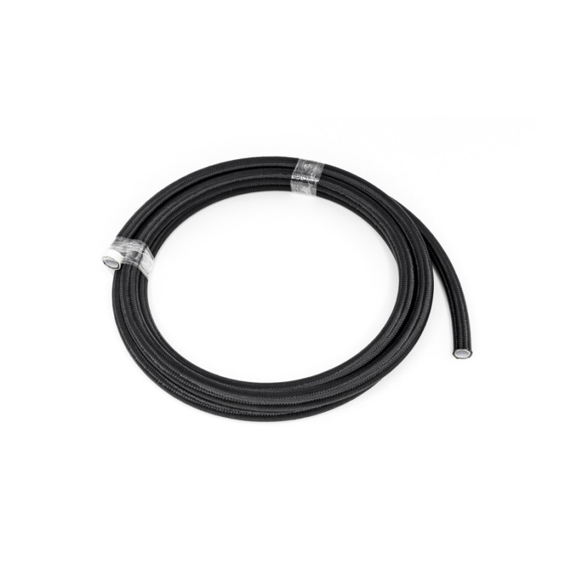 DeatschWerks 8AN Black Nylon Braided PTFE Hose - 10 Feet - 6-02-0865-10