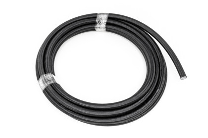 DeatschWerks 8AN Black Nylon Braided PTFE Hose - 20 Feet - 6-02-0865-20