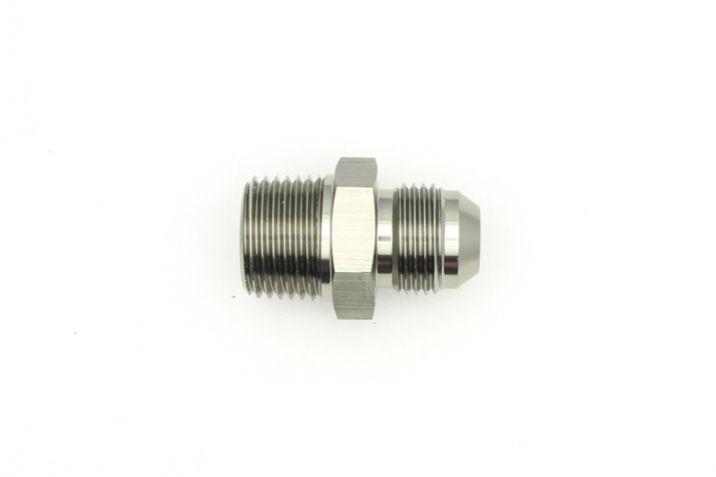DeatschWerks 8AN Male Flare To 1/2in. Male NPT Adapter - 6-02-0906