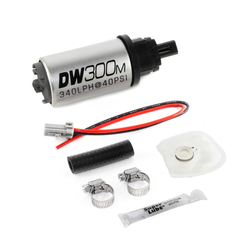DeatschWerks 340 LPH In-Tank Fuel Pump w/ Install Kit for 05-10 Mustang V6 / V8