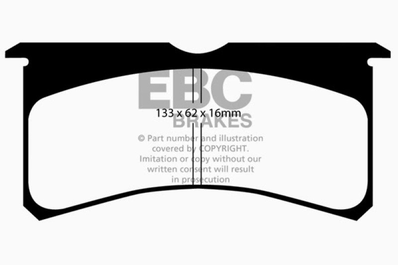 EBC Green Stuff Brake Pads - DP2037