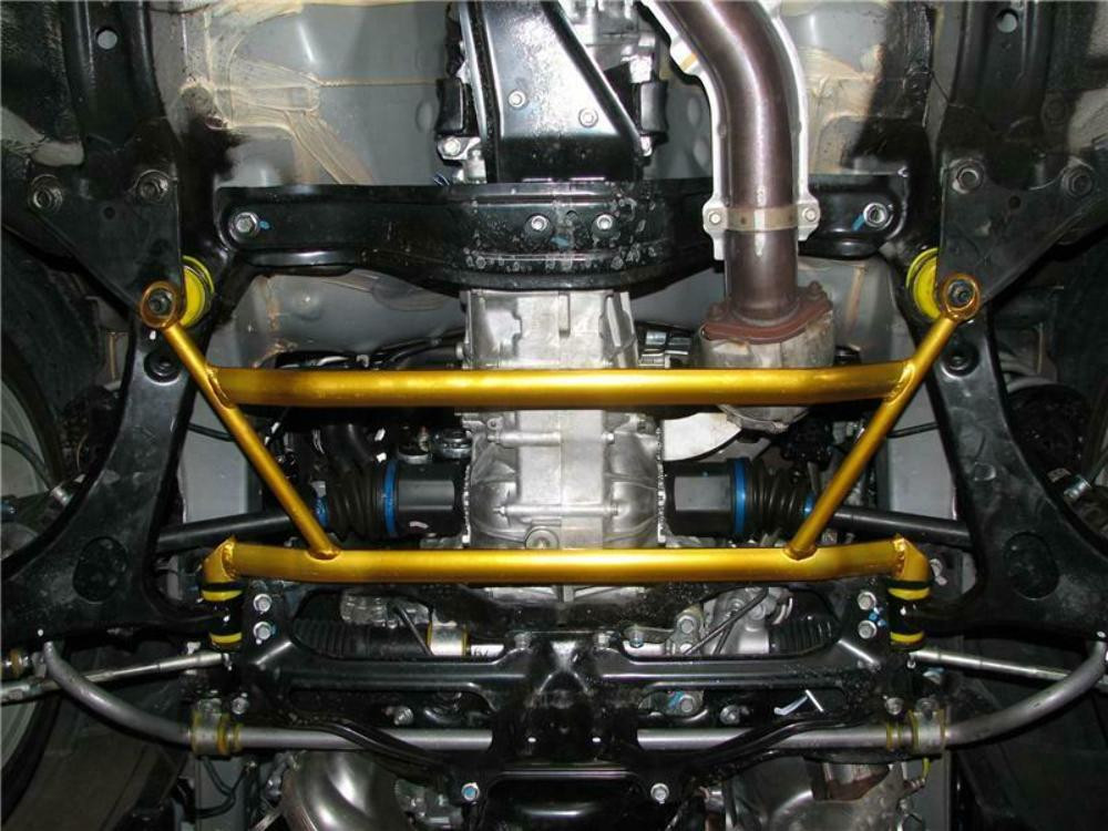 Whiteline Front 4 Point Lower Control Arm Brace for 08+ WRX / STI - KSB723