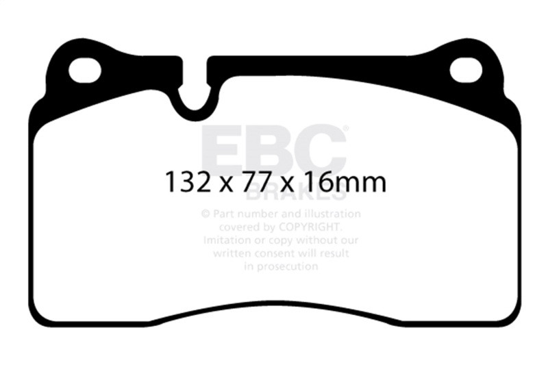 EBC Red Stuff Ceramic Brake Pads - DP32070C