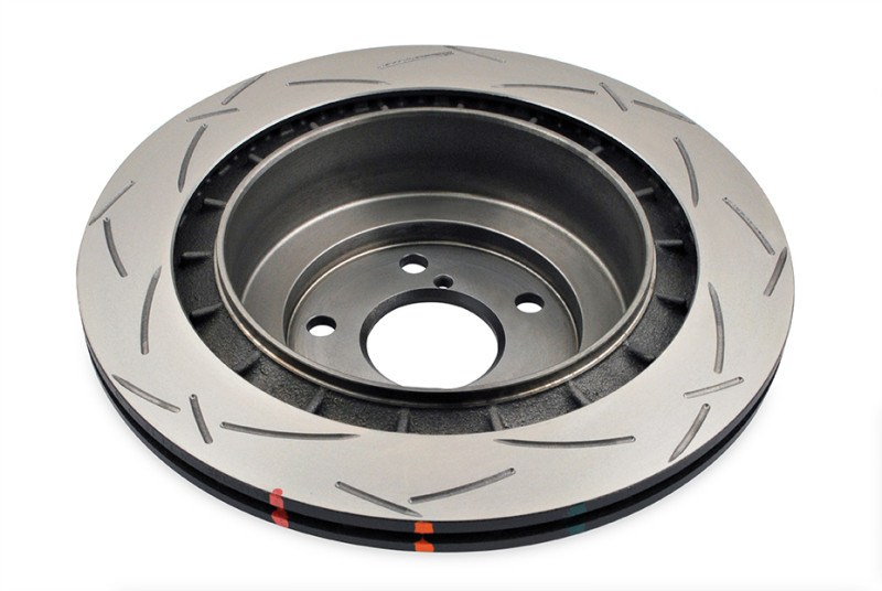 DBA 4000 Series Slotted Rear Rotors - Pair for 06-07 WRX / 05-09 LGT - 4653S