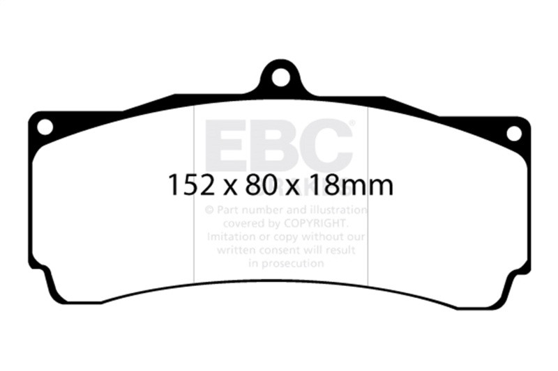 EBC Blue Stuff Brake Pads - DP5006NDX