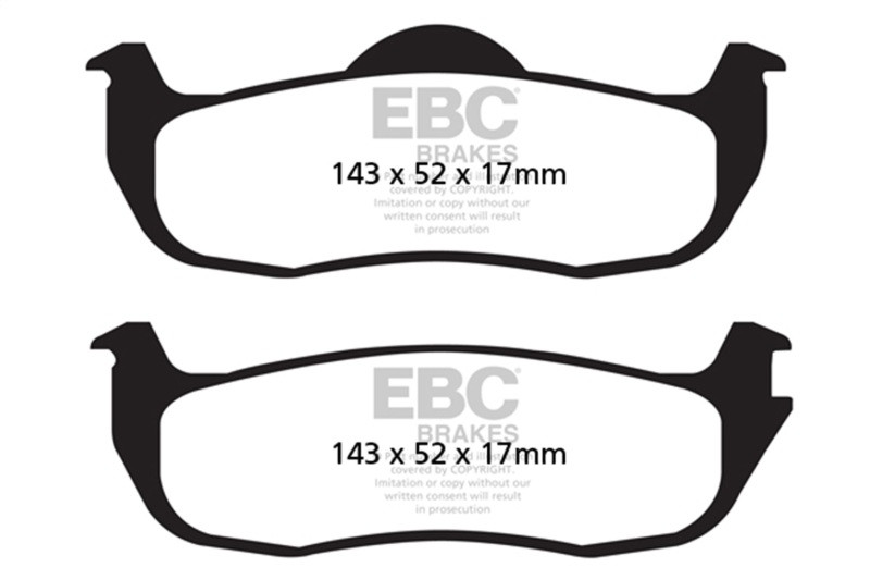 EBC Green Stuff Rear Brake Pads for 04-05 Infiniti QX56 5.6L - DP61707