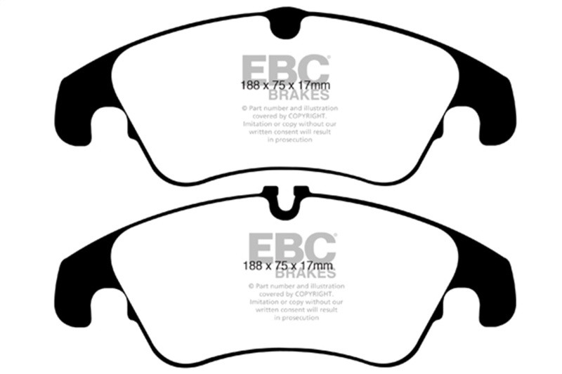 EBC Ultimax2 Front Brake Pads for 09-14 Audi A4 - UD1322