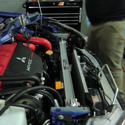 Mishimoto Aluminum Radiator for 08+ Lancer Evo X / 8+ Lancer Ralliart Manual