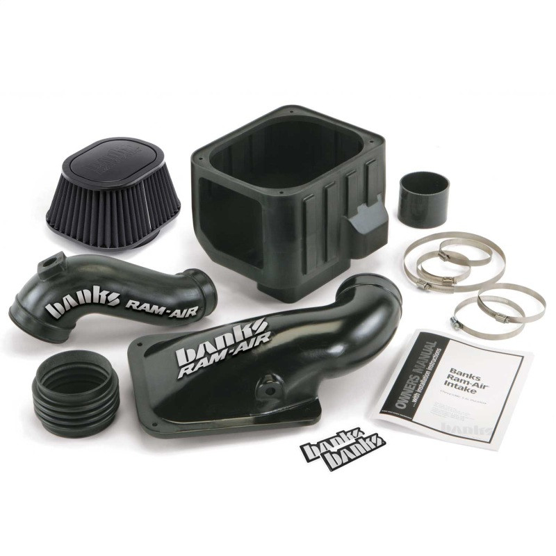 Banks Power Ram Dry Filter Air Intake System for 01-04 Chevy 6.6L LB7 - 42132-D