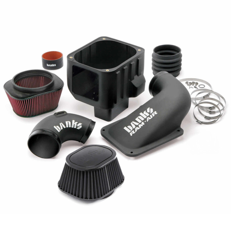 Banks Power Ram Air Intake System - Oiled Filter for 07-10 Chevy 6.6L LMM - 42172