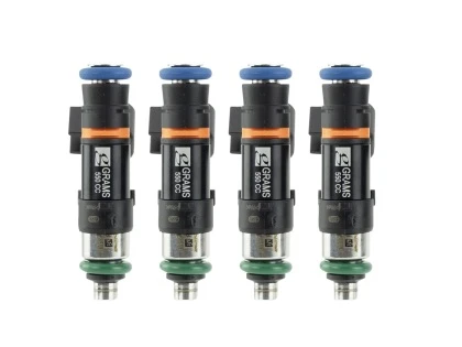 Grams Performance 550cc Fuel Injectors for 240sx/S13/S14/S15/SR20 Top Feed 11mm