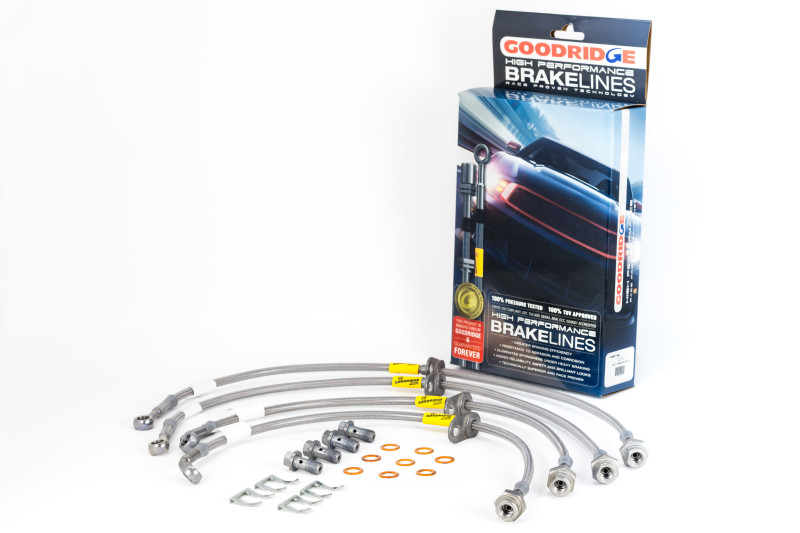 Goodridge Stainless Steel Brake Lines for 10-11 Camaro SS - 12219