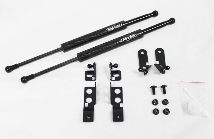GReddy Engine Hood Lifter Kit for 08-11 Mitsubishi Evo X CZ4A