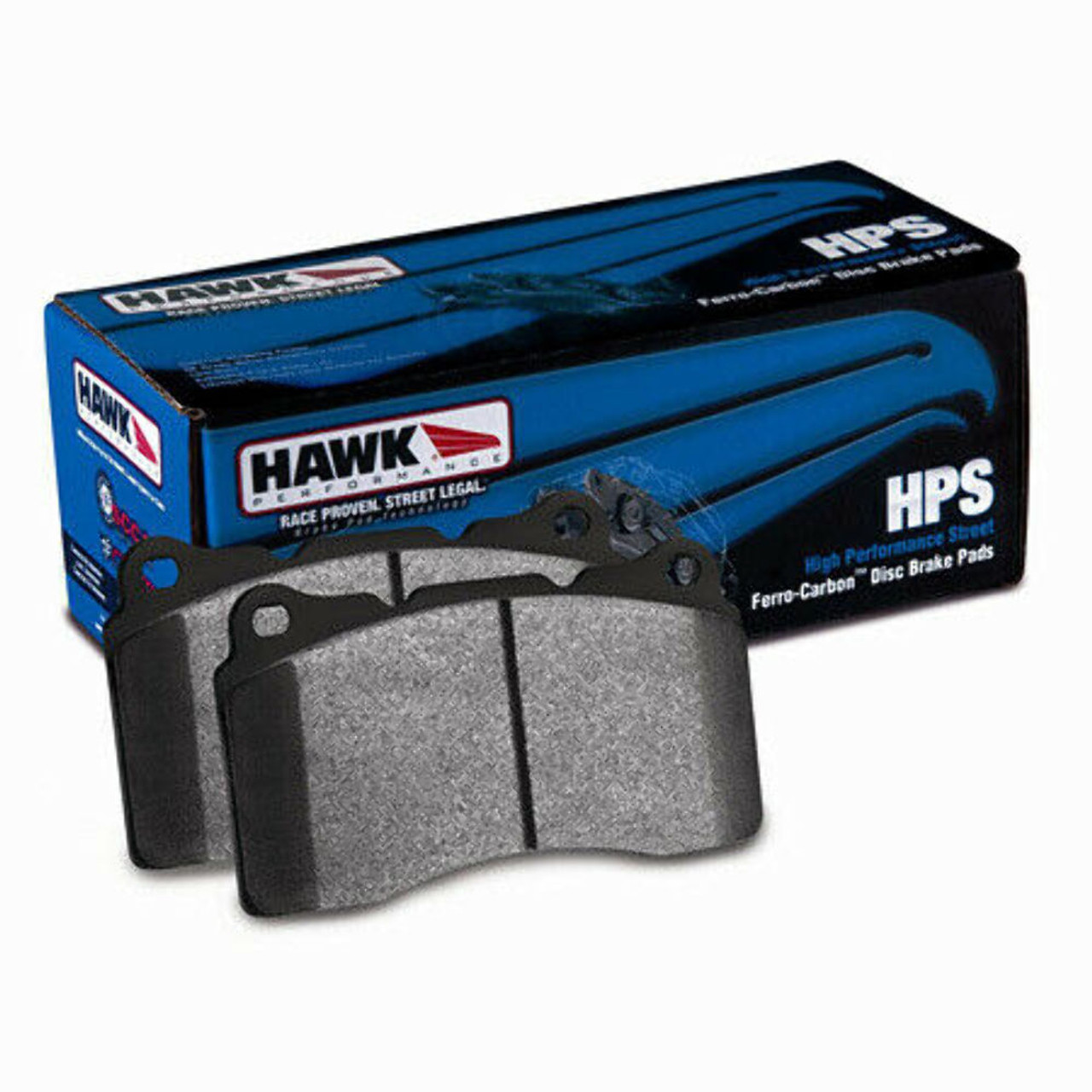 Hawk HPS Front Brake Pads for 07-09 Audi A4 Quattro Cabriolet HB515F.760