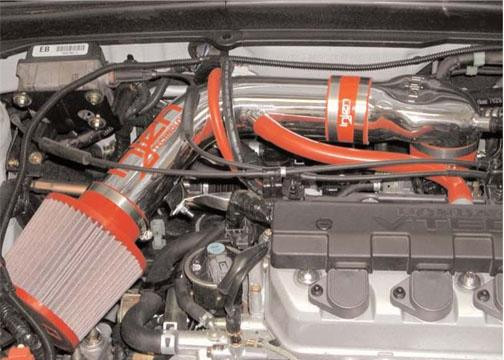 Injen Polished Short Ram Intake for 01-05 Honda Civic EX / DX / HX / LX