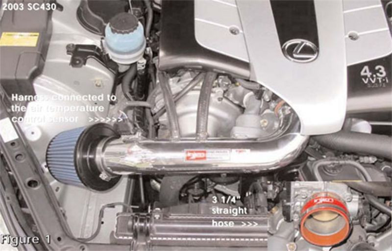Injen Polished Short Ram Intake for 01-03 Lexus GS430 / SC430 - IS2095P