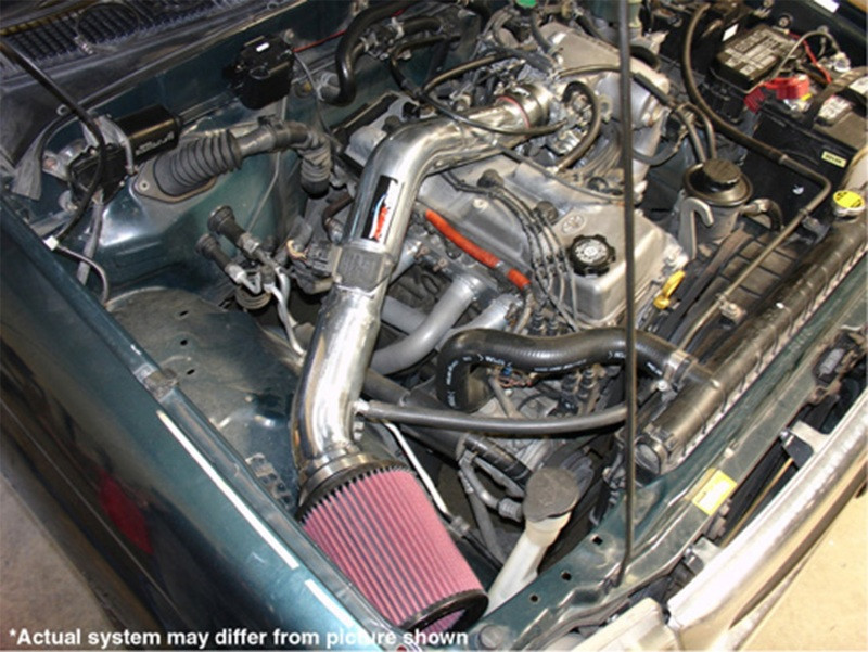 Injen Wrinkle Black Power Flow Air Intake for 97-99 Toyota Tacoma 2.4L