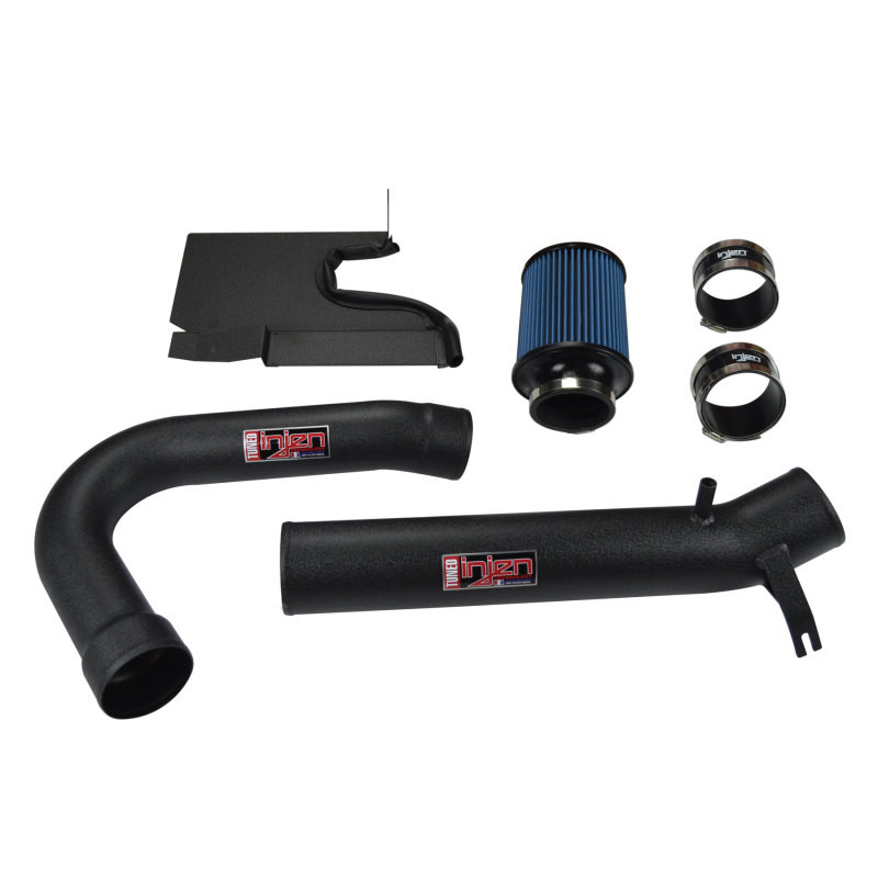 Injen Wrinkle Black Power Flow Air Intake for 11-18 Charger / Challenger 3.6L