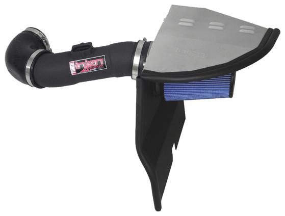 Injen Wrinkle Black Power Flow Intake for 10-11 Camaro V6 3.5L - PF7011WB