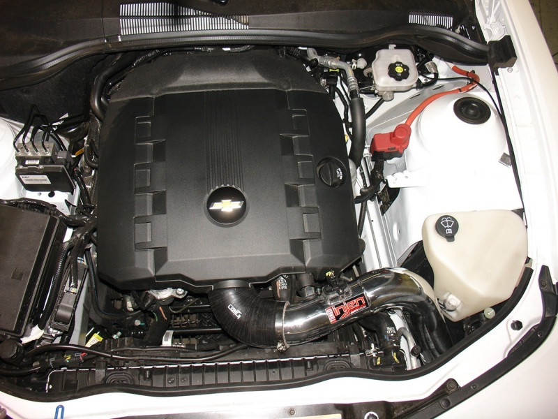 Injen Wrinkle Black Power Flow Intake for 12-14 Camaro VG 3.6L - PF7013WB