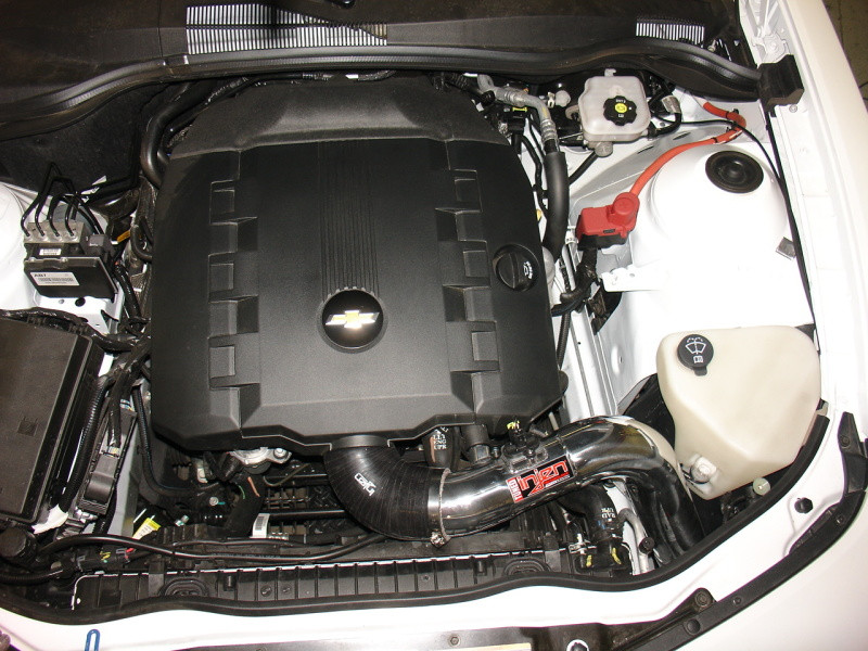 Injen Wrinkle Black Power Flow Intake for 12-14 Camaro VG 3.6L - PF7013WB