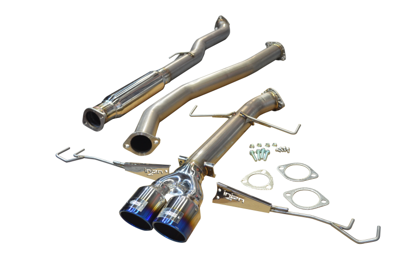 Injen SES Exhaust w/ Titanium Tips for 17-18 Honda Civic Sport 1.5L