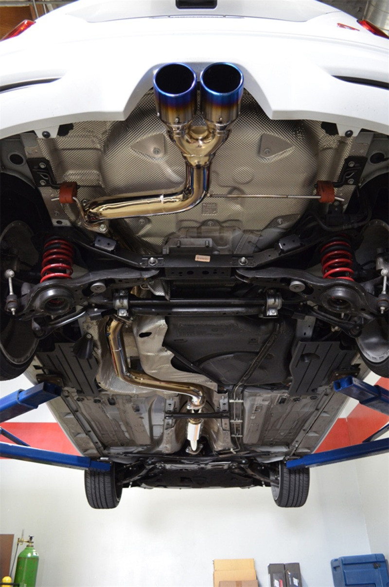 Injen Stainless Steel Exhaust w/ Burnt Tip for 13-14 Focus ST Turbo - SES9001TT