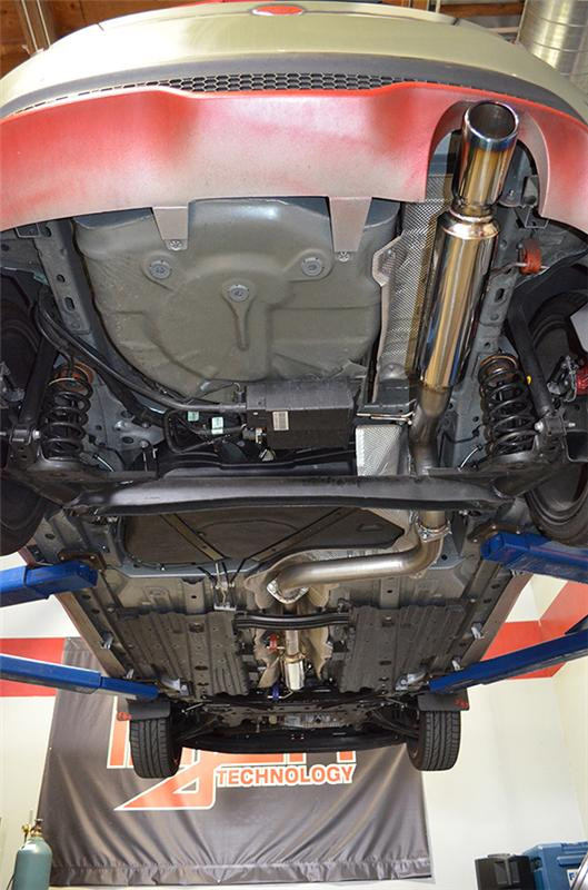Injen Exhaust w/ Burnt Tip for 2014 Ford Fiesta ST 1.6L Turbo - SES9016RS
