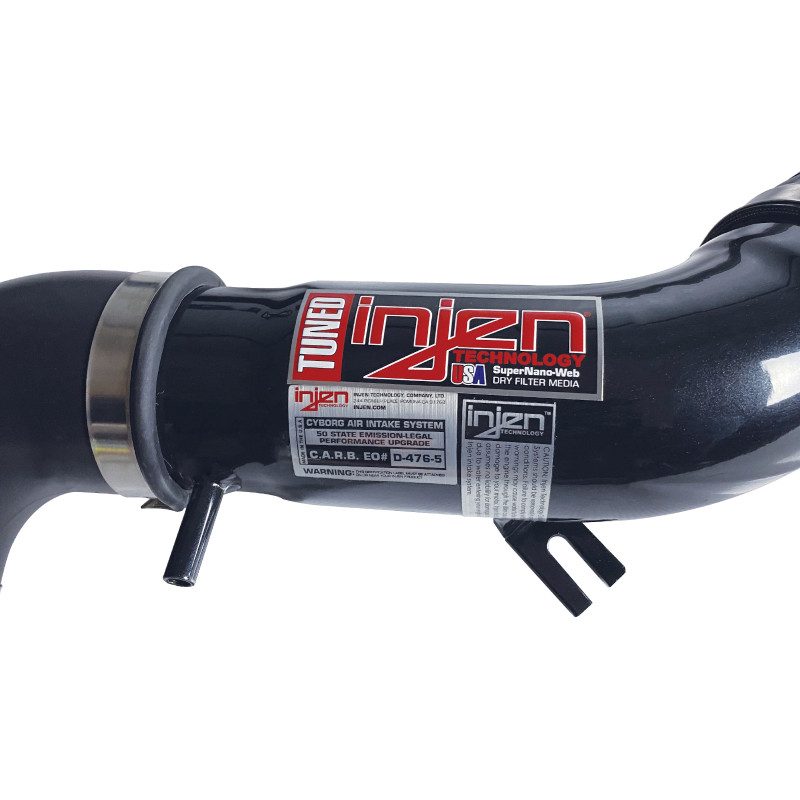 Injen Black Short Ram Intake for 00-05 Eclipse V6 - SP1845BLK
