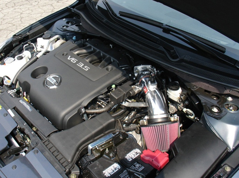Injen Black Short Ram Intake for 07-12 Nissan Altima V6 - SP1977BLK