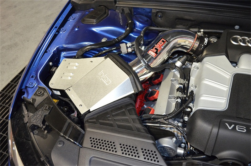 Injen Polished Short Ram Intake for 10-15 Audi S4 Supercharged - SP3081P