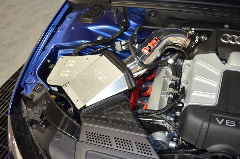 Injen Polished Short Ram Intake for 10-15 Audi S4 Supercharged - SP3081P