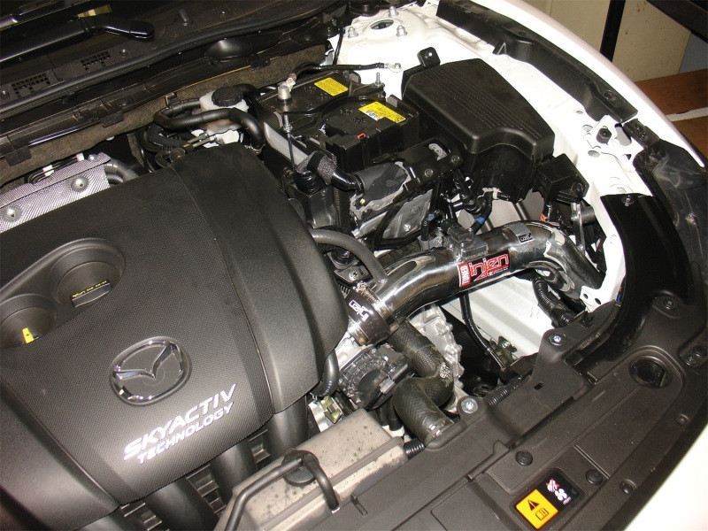 Injen Polished Cold Air Intake for 14-15 Mazda 6 4 Cyl - SP6073P