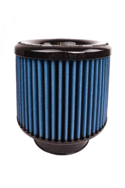 Injen Dry Nanofiber 3.5" Air Filter - 6 3/4" Base / 5" Tall / 5" Top - X-1015-BB