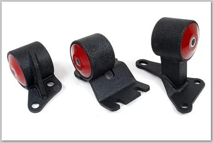 Innovative  Black Steel Mounts 75A Bushings for 90-93 Integra B-Series