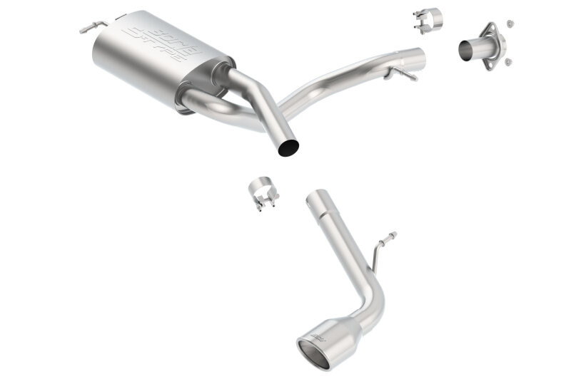 Borla S-Type Axleback Exhaust for 05-10 Scion tC - 11743