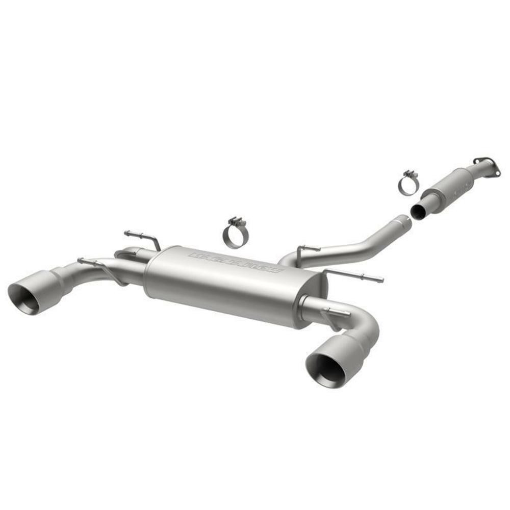 MagnaFlow Dual Split Rear Exit Stainless Exhaust for 13+ BRZ / FR-S - 15157