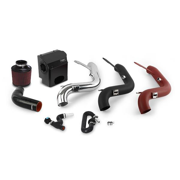 Mishimoto Performance Air Intake Kit - Wrinkle Red for 2016 Ford Fiesta ST 1.6L