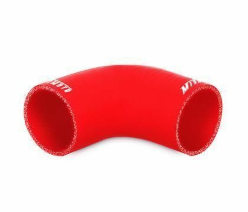 Mishimoto 2.5" Red 90 Degree Coupler - MMCP-2590RD