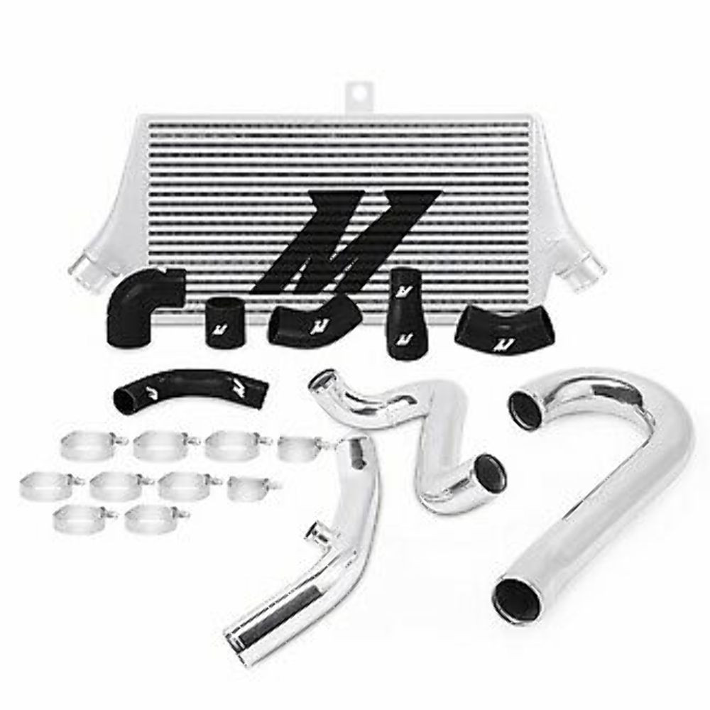 Mishimoto Race Intercooler Kit - Silver for 01-07 Evolution 7/8/9