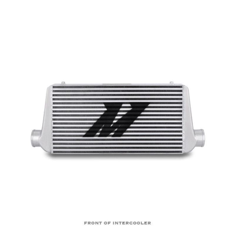 Mishimoto Universal Silver R Line Intercooler Overall Size: 31x12x4 Core Size: 24x12x4 Inlet /Outlet