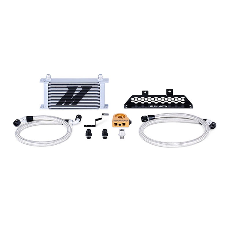 Mishimoto  Thermostatic Oil Cooler Kit - Silver for 13+ Ford Focus ST
