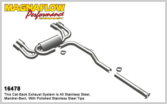 MagnaFlow Catback Exhaust for 10-11 Genesis Coupe 2.0T - 16478