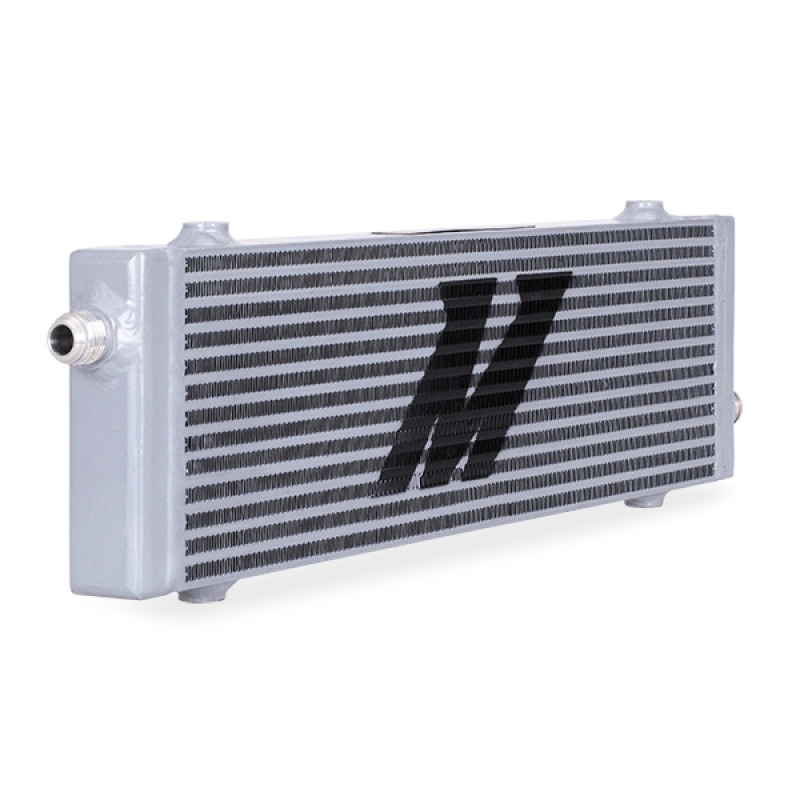 Mishimoto Large Universal Cross Flow Bar & Plate Silver Oil Cooler - MMOC-SP-LSL