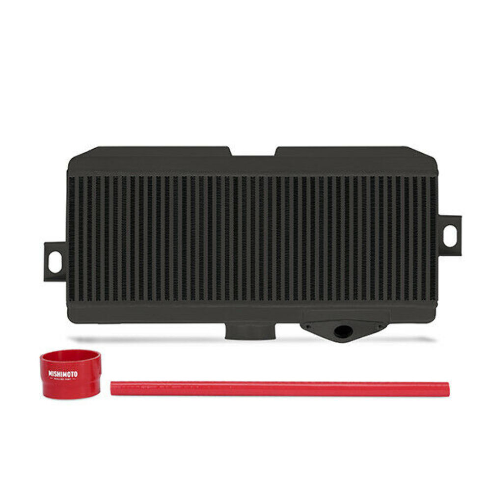 Mishimoto Top-Mount Intercooler Kit - Black & Red Hoses for 08-15 WRX STi