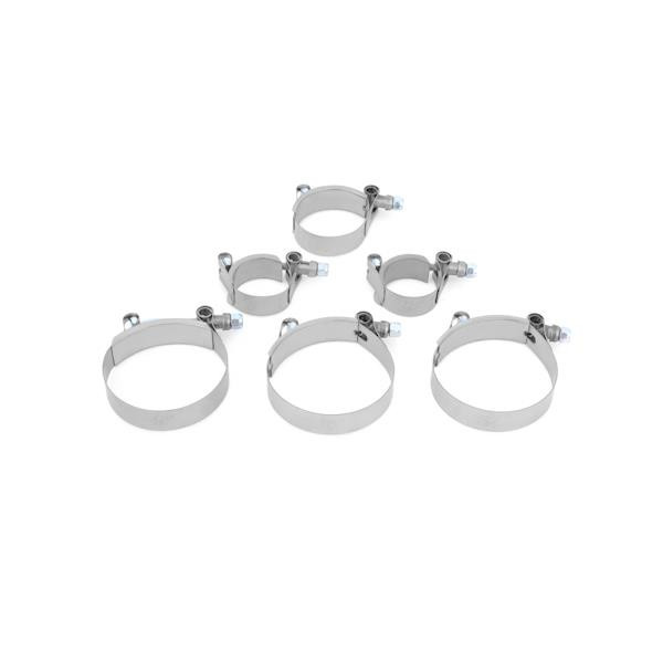 Mishimoto Top-Mount Intercooler Kit Silver/Black Hoses for 02-07 WRX/04-07 STi