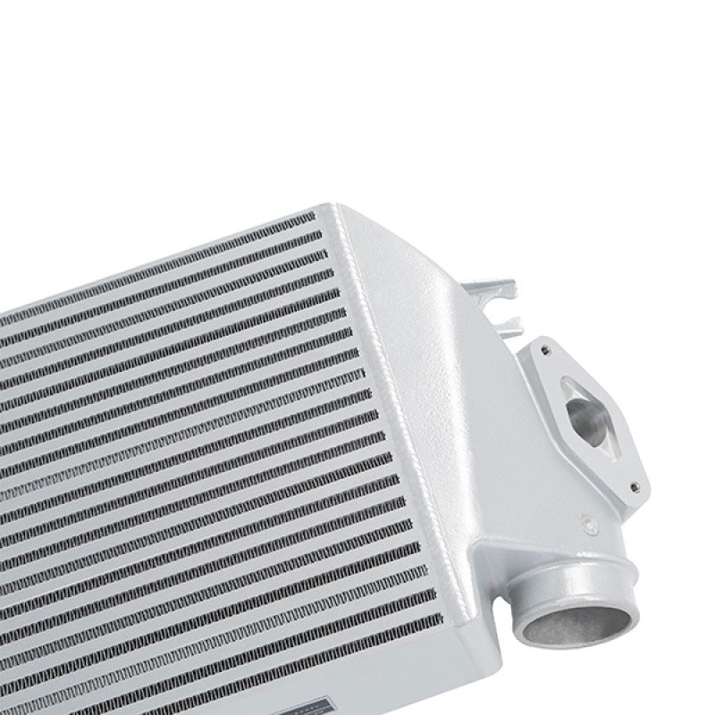 Mishimoto Top Mount Intercooler TMIC - Silver Core w/ Red Hose for 08-14 WRX