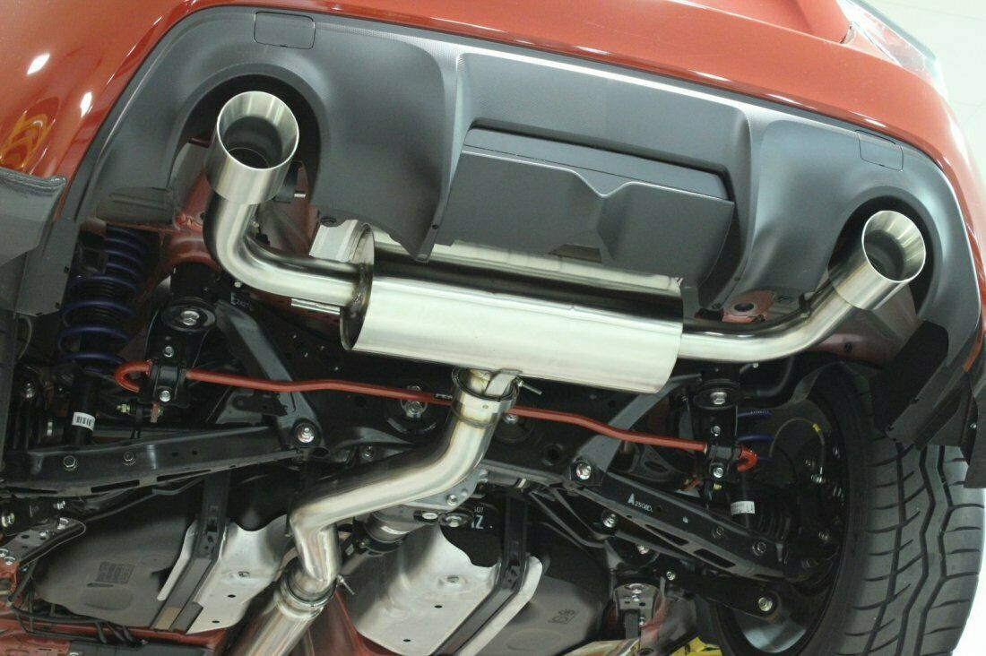 Perrin 3" Dual Single Tip Exhaust for 13+ BRZ / FR-S - PSP-EXT-362BR