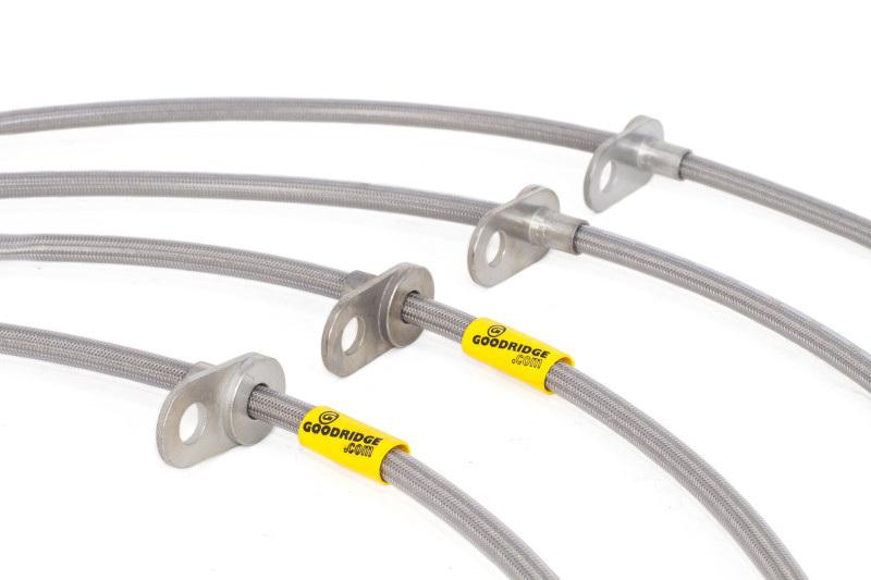 Goodridge Stainless Steel Brake Lines for 08+ STI - 24219